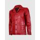 Classic Red Leather Coat Classic Red Leather Coat