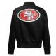 Classic San Francisco 49ers Red Satin Jacket