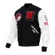 Classic Winston-Salem State Black and White Varsity Jacket Classic Winston-Salem State Black and White Varsity Jacket