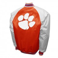 Clemson Tigers The Game Orange Satin Jacket