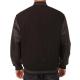 Cleveland Browns Black Varsity Wool/Leather Jacket Cleveland Browns Black Varsity Wool/Leather Jacket