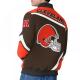 Cleveland Browns Maximum Racing Brown Jacket