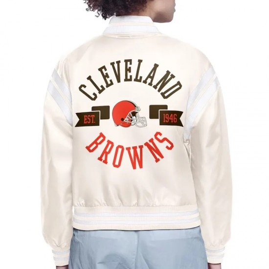 Cleveland Browns Varsity Jacket Cleveland Browns Varsity Jacket