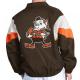 Cleveland Browns Yard Line Brown Full-Zip Jacket