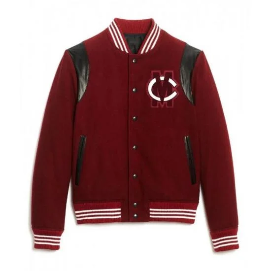 Club Monaco The Perfect Varsity Red Wool Jacket Club Monaco The Perfect Varsity Red Wool Jacket