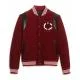Club Monaco The Perfect Varsity Red Wool Jacket Club Monaco The Perfect Varsity Red Wool Jacket