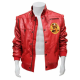 Cobra Kai Karate Kid Red Leather Jacket