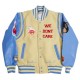 College Dropout We Don’t Care Letterman Jacket College Dropout We Don’t Care Letterman Jacket