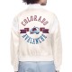 Colorado Avalanche Printed Logo Varsity Satin Jacket Colorado Avalanche Printed Logo Varsity Satin Jacket