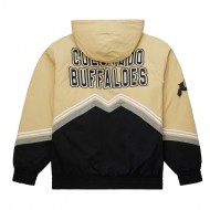Colorado Buffaloes Throwback Retro Gold Black Windbreaker Jacket
