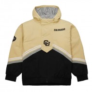 Colorado Buffaloes Throwback Retro Gold Black Windbreaker Jacket