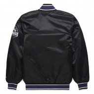Colorado Rockies Classic Black Satin Jacket