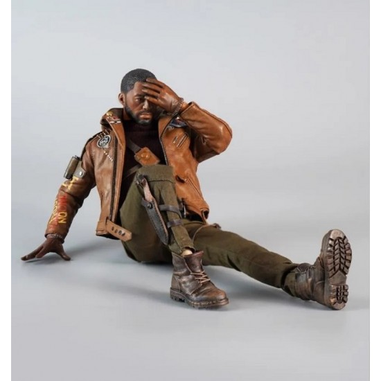 Colt Vahn Deathloop Brown Leather Jacket Costume Colt Vahn Deathloop Brown Leather Jacket Costume