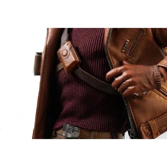 Colt Vahn Deathloop Brown Leather Jacket Costume Colt Vahn Deathloop Brown Leather Jacket Costume