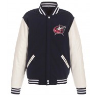 Columbus Blue Jackets Varsity Bomber Jacket