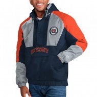 Cooperstown Detroit Tigers Body Check Half-Zip Hooded Jacket