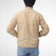 Cream Color Bomber Jacket