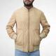 Cream Color Bomber Jacket