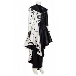 Cruella De Vil Cosplay Costume Adult Women Cruella