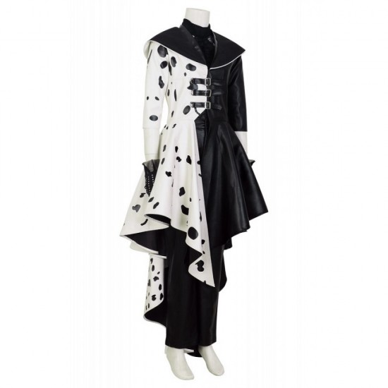 Cruella De Vil Cosplay Costume Adult Women Cruella