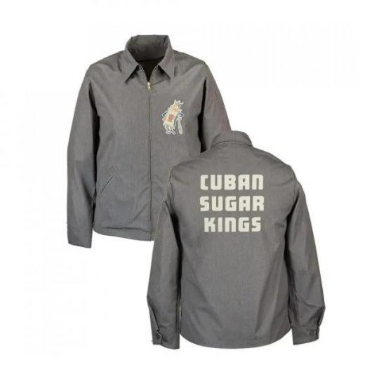 Cuban Sugar Kings Full Zip Grey Jacket
