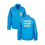 Cuban Sugar Kings Full Zip Sky Blue Jacket