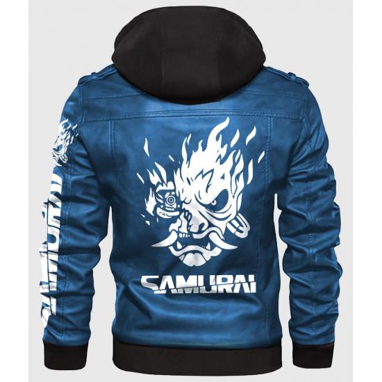 Cyberpunk 2077 Blue Samurai Jacket Cyberpunk 2077 Blue Samurai Jacket