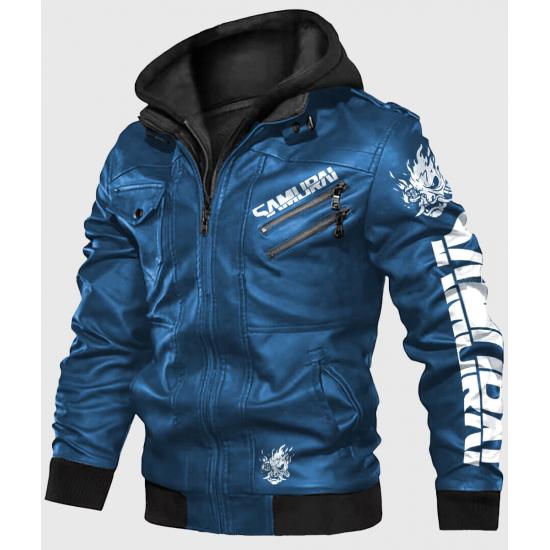 Cyberpunk 2077 Blue Samurai Jacket Cyberpunk 2077 Blue Samurai Jacket