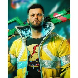 Cyberpunk 2077 Edgerunners David Martinez Leather Jacket