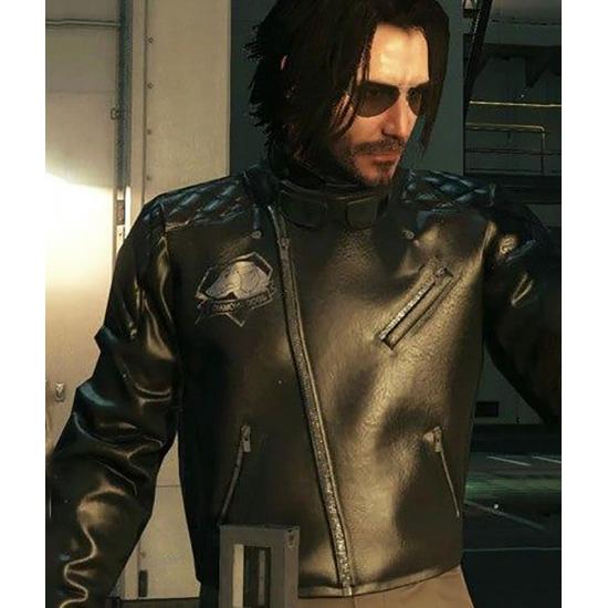 Cyberpunk 2077 Johnny Silverhand Leather Jacket