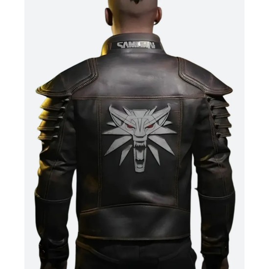 Cyberpunk 2077 Samurai Wolf Leather Jacket Cyberpunk 2077 Samurai Wolf Leather Jacket