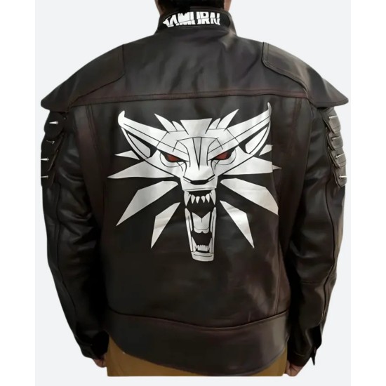Cyberpunk 2077 Samurai Wolf Leather Jacket Cyberpunk 2077 Samurai Wolf Leather Jacket