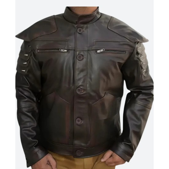 Cyberpunk 2077 Samurai Wolf Leather Jacket Cyberpunk 2077 Samurai Wolf Leather Jacket