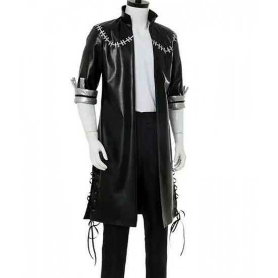 Dabi My Hero Academia Leather Coat Halloween Cosplay Costume Dabi My Hero Academia Leather Coat Halloween Cosplay Costume