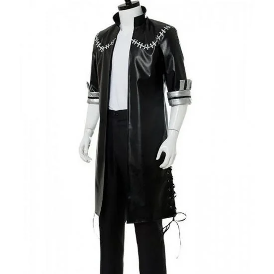 Dabi My Hero Academia Leather Coat Halloween Cosplay Costume Dabi My Hero Academia Leather Coat Halloween Cosplay Costume