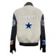Dallas CowBoys White Varsity Jacket Dallas CowBoys White Varsity Jacket