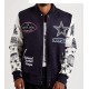 Dallas Cowboys 5X Super Bowl Champions Mash Up Varsity Jacket