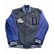 Dallas Cowboys Letterman Wool Gray and Blue Jacket Dallas Cowboys Letterman Wool Gray and Blue Jacket