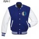 Dallas Mavericks NBA Letterman Blue and White Jacket Dallas Mavericks NBA Letterman Blue and White Jacket