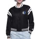 Dallas Mavericks Printed Logo Varsity Satin Jacket Dallas Mavericks Printed Logo Varsity Satin Jacket
