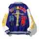 Damar Hamlin Super Bowl Blue Varsity Jacket Damar Hamlin Super Bowl Blue Varsity Jacket