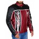 Daniel Bryan WWE Black And Red Leather Jacket Daniel Bryan WWE Black And Red Leather Jacket