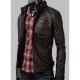 Dark Brown Zip Pocket Jacket Dark Brown Zip Pocket Jacket