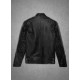 David Beckham Black Stylish Leather Jacket David Beckham Black Stylish Leather Jacket