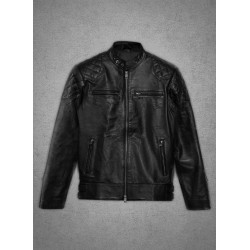 David Beckham Black Stylish Leather Jacket