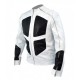 DeadPool 2 Shatterstar White Leather Jacket DeadPool 2 Shatterstar White Leather Jacket