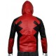 Deadpool Leather Hoodie Costume Deadpool Leather Hoodie Costume