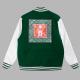 Death Row Records Snoop Dogg Green Varsity Jacket