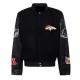 Denver Broncos Black Varsity Jacket Denver Broncos Black Varsity Jacket