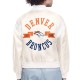 Denver Broncos Printed Logo Varsity Satin Jacket